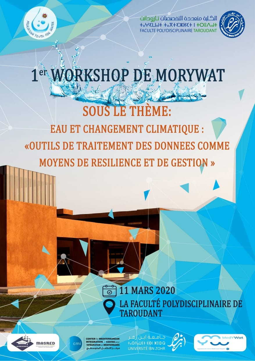 1er Workshop de MorYWat Sous le Thème Eau et Changement climatique