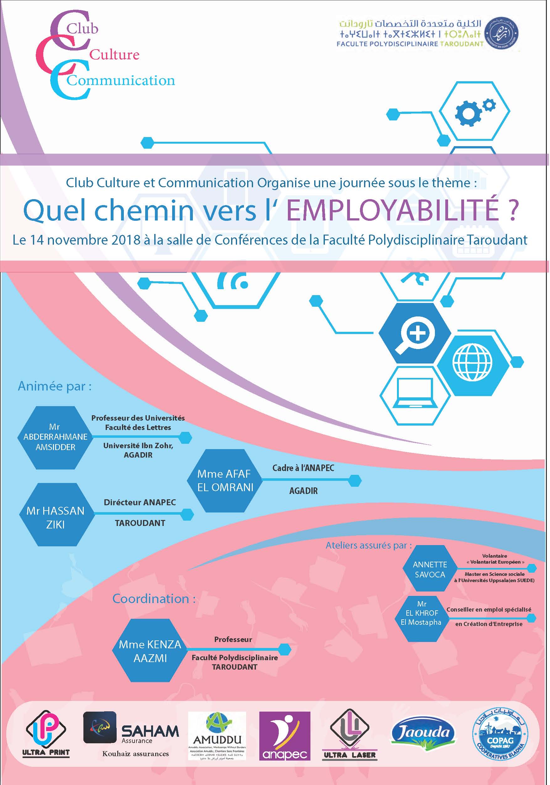 journée sous le thème   Quel chemin vers l EMPLOYABILITÉ