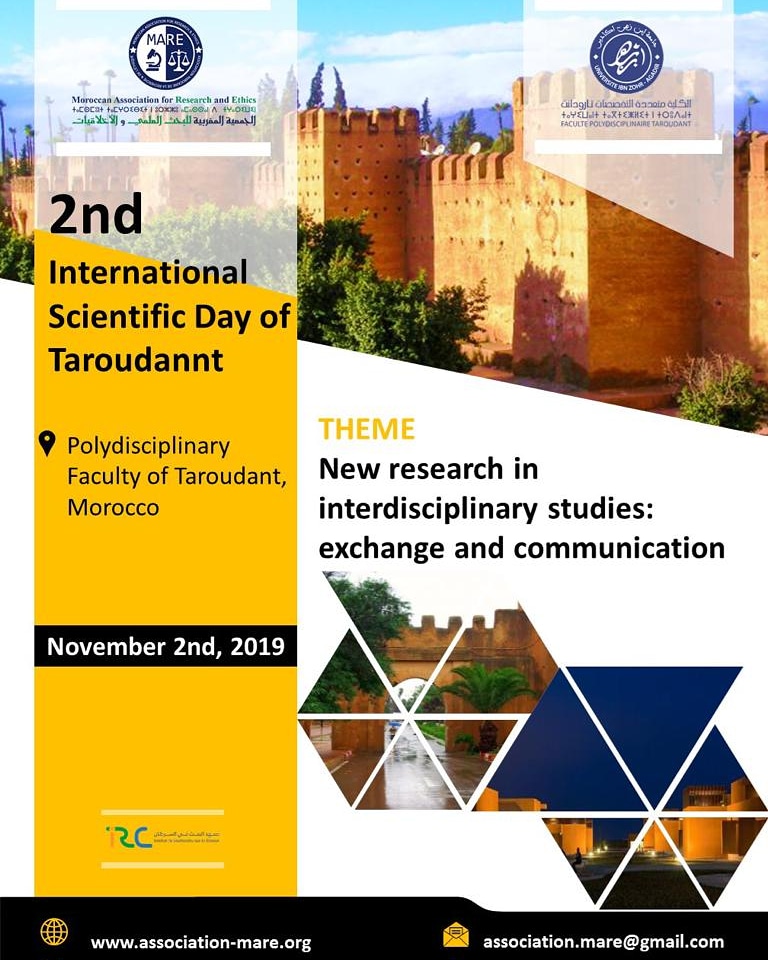 2nd International Scientific Day of Taroudannt