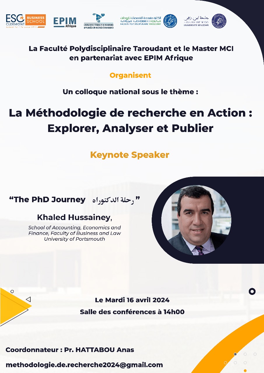 Conférence sur la Méthodologie de recherche en Action